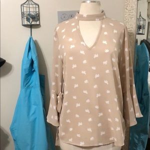 Elephant Detailed Blouse